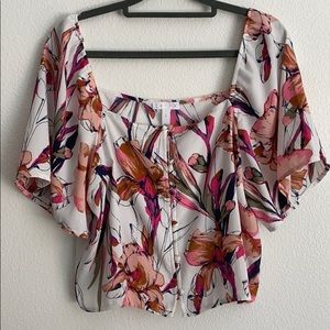 Leith Floral Crop Top